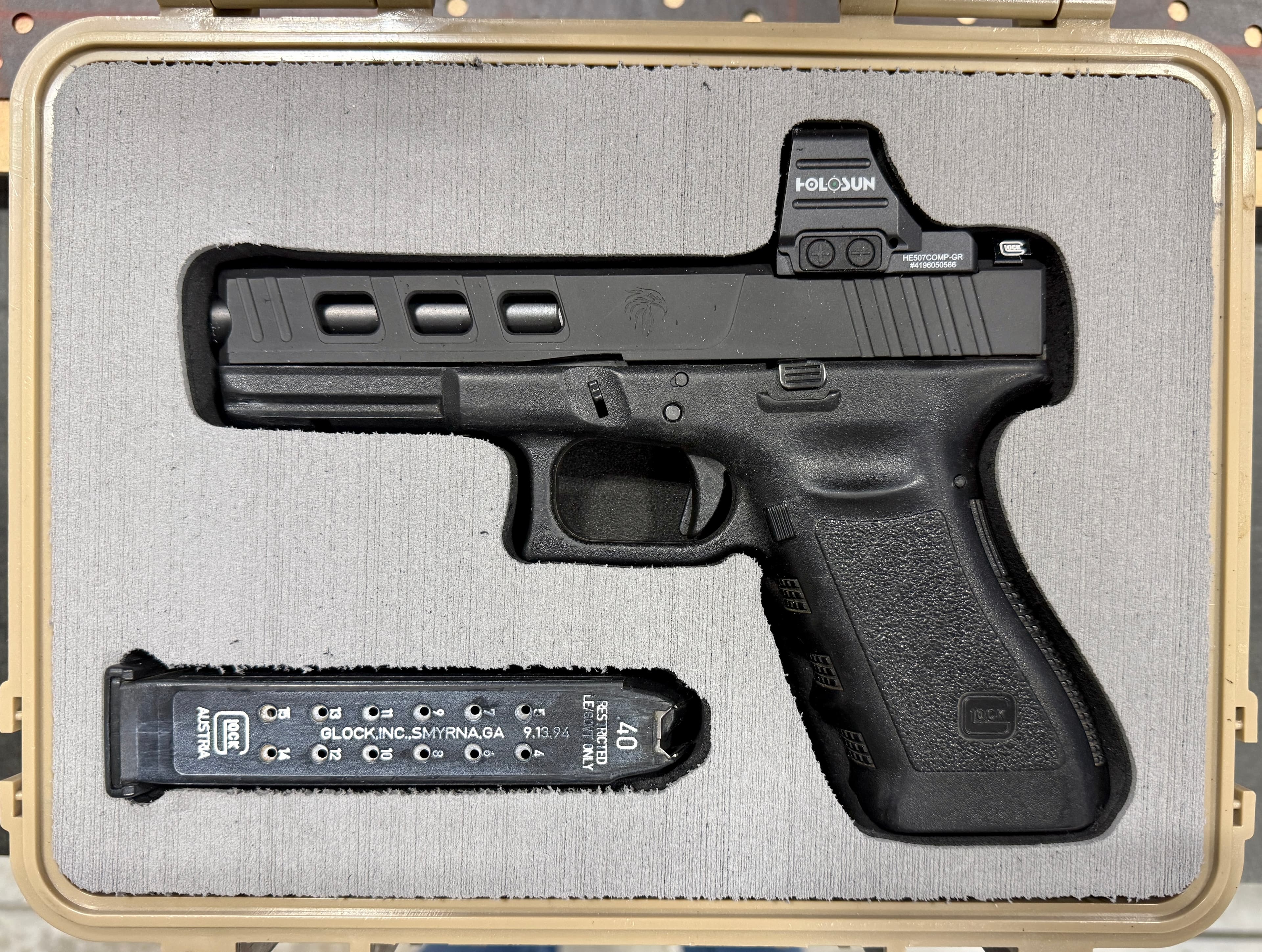 Glock 22 Custom Foam